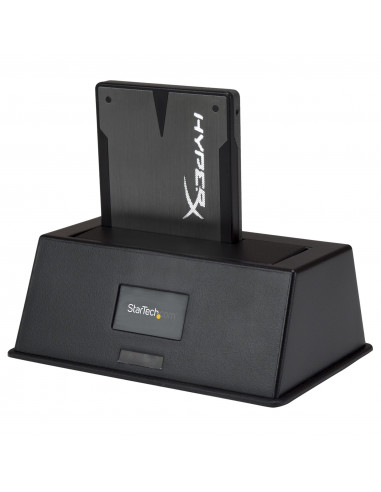StarTech.com Docking Station per Hard Disk a Singolo Slot - Dock USB 3.0 (5 Gbps) per Hard Drive HDD/SSD - Dock Station per Disc