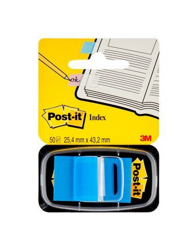 3M I680-2 etichetta autoadesiva Rettangolo Rimovibile Blu 50 pz