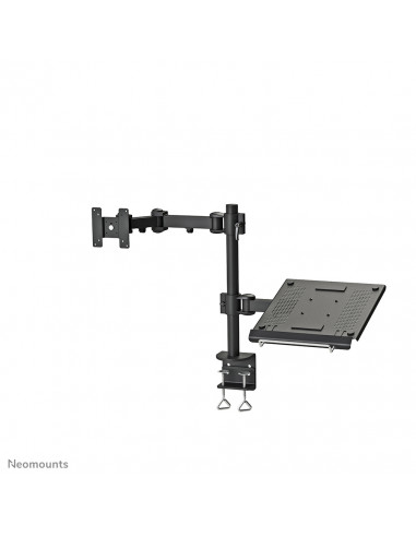 Neomounts FPMA-D960NOTEBOOK Braccio per monitor con supporto per laptop 10-27"
