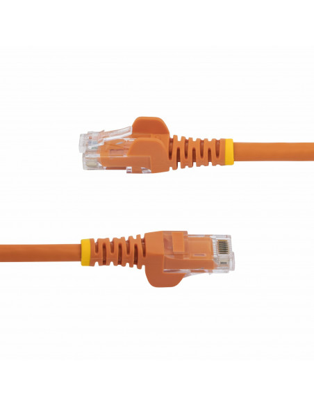 StarTech.com Cavo patch antigroviglio UTP RJ45 Cat6 Gigabit 3 m arancione - Cavo patch 3 m