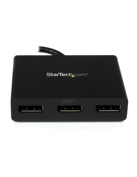 StarTech.com Hub MST DisplayPort a 3 Porte - Adattatore Multi-Monitor DP 1.2 - Sdoppiatore\Splitter Video DisplayPort 4K 30Hz o 