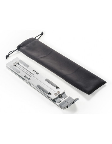 Conceptronic ERGO Foldable Aluminum Laptop Supporto per computer portatile Alluminio 39,6 cm (15.6")