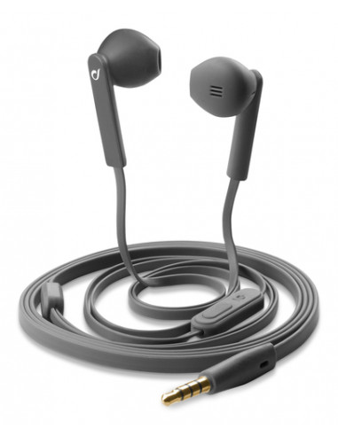 Cellularline MANTIS Auricolari stereo a capsula con microfono e tasto di risposta