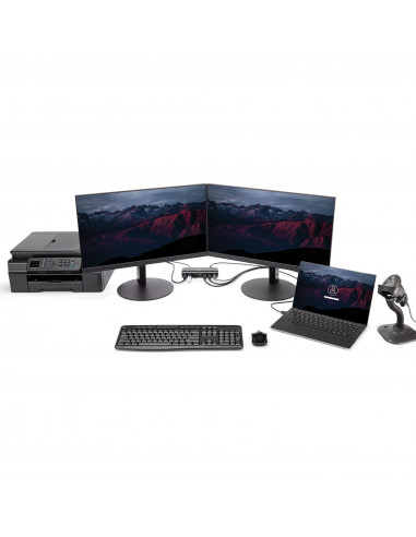 StarTech.com HUB USB 3.0 a 7 porte alimentato - Perno e concentratore USB 3.0 ultra veloce - Nero