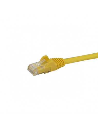 StarTech.com Cavo di rete CAT 6 - Cavo Patch Ethernet RJ45 UTP giallo da 1m antigroviglio