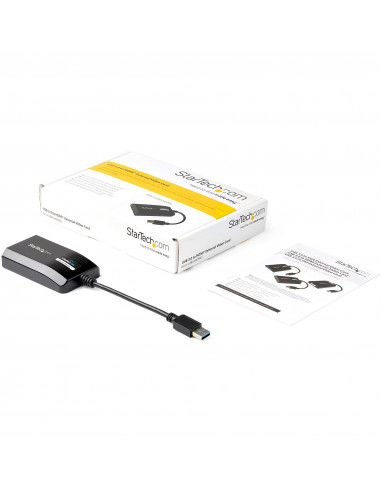 StarTech.com Adattatore da USB 3.0 a HDMI - Certificato DisplayLink - 1080p (1920x1200) - Convertitore da USB Type-A a HDMI per 