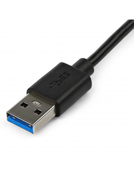 StarTech.com Adattatore da USB 3.0 a HDMI - 4K 30Hz Ultra HD - Certificato DisplayLink - Convertitore per monitor da USB Type-A 
