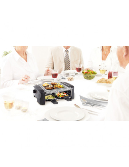 Princess 162810 Raclette 4 Stone Grill Party