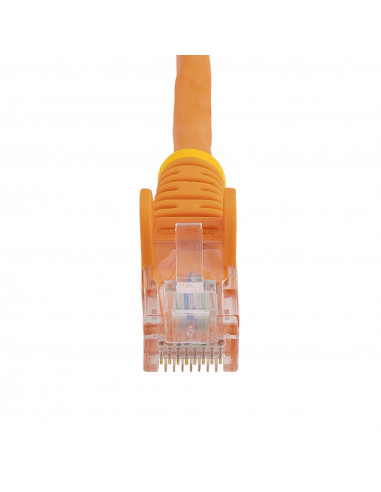 StarTech.com Cavo di rete CAT 5e - Cavo Patch Ethernet RJ45 UTP Arancio da 2m antigroviglio