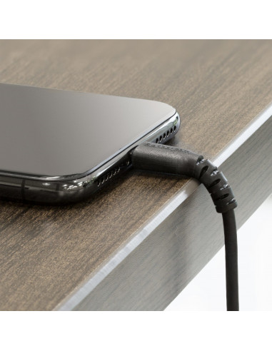 StarTech.com Cavo da USB-A a Lightening da 2m di colore nero - Robusto e resistente cavo di alimentazione/sincornizzazione in fi