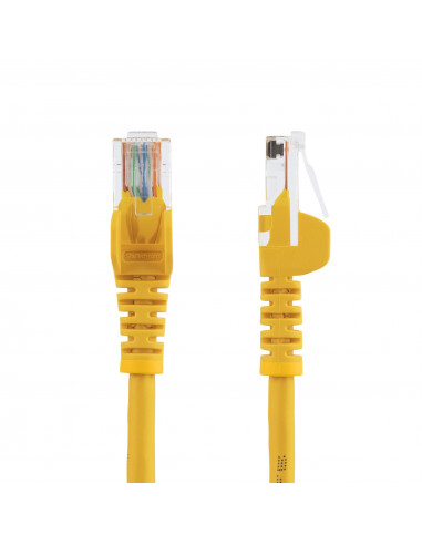 StarTech.com Cavo di rete CAT 5e - Cavo Patch Ethernet RJ45 UTP Giallo da 3m antigroviglio