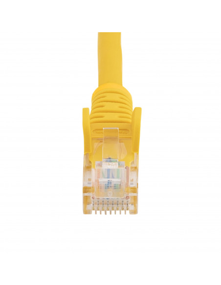 StarTech.com Cavo di rete CAT 5e - Cavo Patch Ethernet RJ45 UTP Giallo da 3m antigroviglio