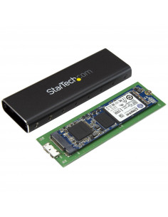 StarTech.com Box Alloggio USB 3.0 esterno per SSD SATA M.2 - Convertitore NGFF di unità SSD con UASP 2