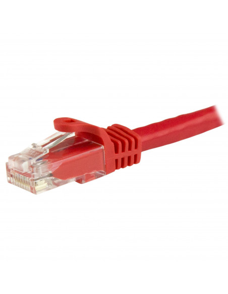 StarTech.com Cavo di rete CAT 6 - Cavo Patch Ethernet RJ45 UTP rosso da 1m antigroviglio