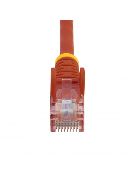 StarTech.com Cavo di rete CAT 5e - Cavo Patch Ethernet RJ45 UTP Rosso da 1m antigroviglio