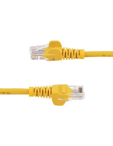 StarTech.com Cavo di rete CAT 5e - Cavo Patch Ethernet RJ45 UTP Giallo da 1m antigroviglio