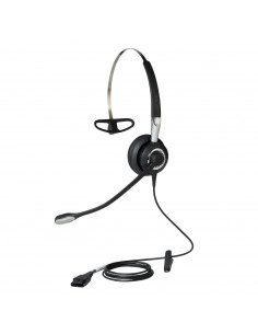 Jabra 2406-720-209 cuffia e auricolare Cablato Passanuca, A clip, A Padiglione Ufficio Nero, Argento 2