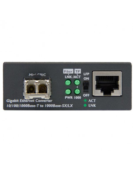 StarTech.com Convertitore multimediale compatto Gigabit Ethernet a Fibra multimodale - 850 nm LC - 550 m
