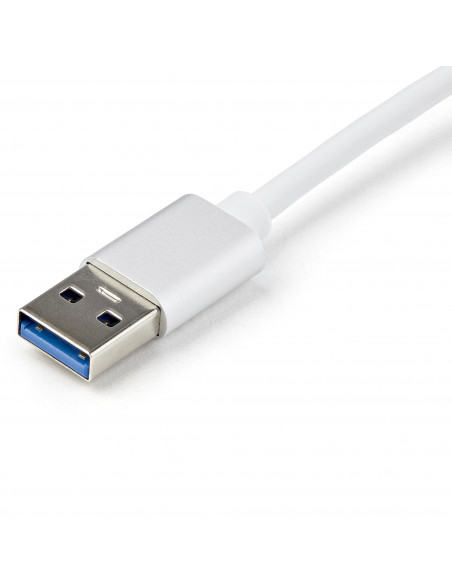 StarTech.com Adattatore di rete USB 3.0 a Ethernet Gigabit - Argento