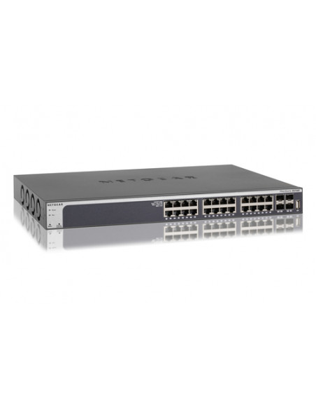 NETGEAR XS728T Gestito L2+/L3 10G Ethernet (100/1000/10000) Nero