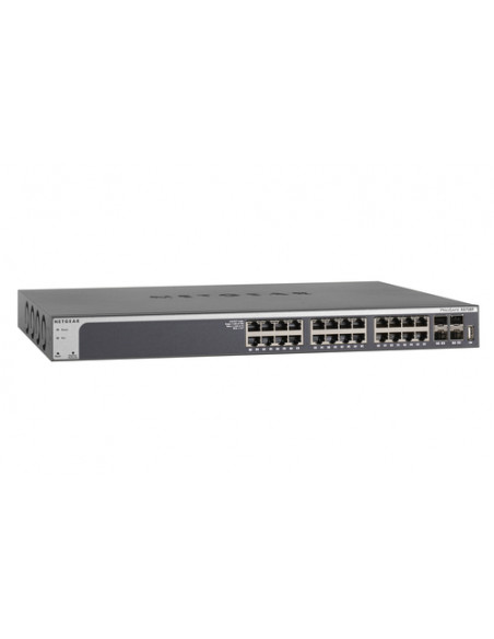 NETGEAR XS728T Gestito L2+/L3 10G Ethernet (100/1000/10000) Nero