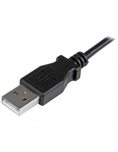 StarTech.com Cavo di ricarica e sincronizzazione micro USB da 1 m - USB-A a Micro B ad angolo destro - M/M - 0,25mm²