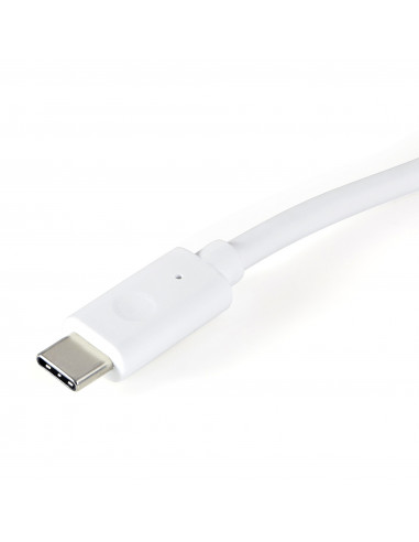 StarTech.com Adattatore di rete USB-C a RJ45 Gigabit Ethernet Gbe - M/F - Argento