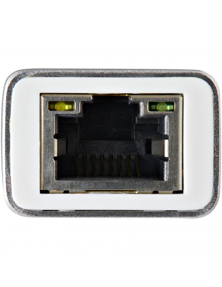 StarTech.com Adattatore di rete USB-C a RJ45 Gigabit Ethernet Gbe - M/F - Argento