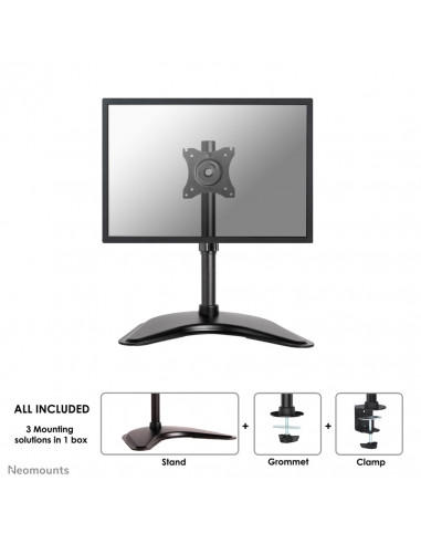 Neomounts NM-D335BLACK Supporto per monitor 10-30"