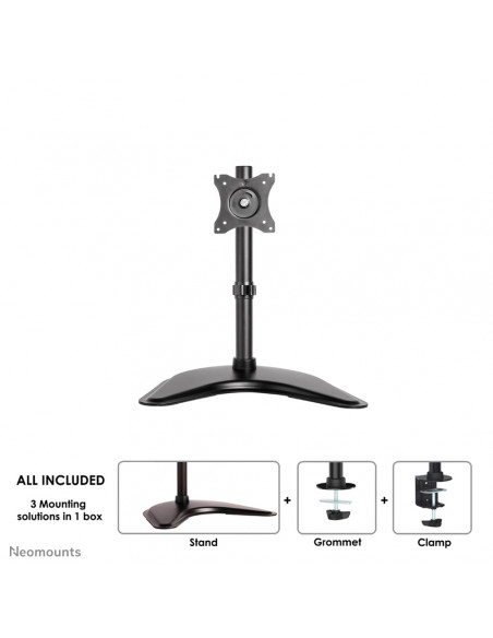 Neomounts NM-D335BLACK Supporto per monitor 10-30"