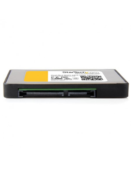 StarTech.com Adattatore SATA dual M.2 NGFF con RAID - 2x M.2 SSD a 2,5" SATA (6Gbps)