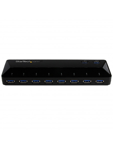 StarTech.com Hub USB 3.0 a 10 Porte di Ricarica e Sincronizzazione - 2 Porte x 1,5 Amp