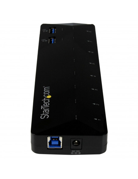 StarTech.com Hub USB 3.0 a 10 Porte di Ricarica e Sincronizzazione - 2 Porte x 1,5 Amp
