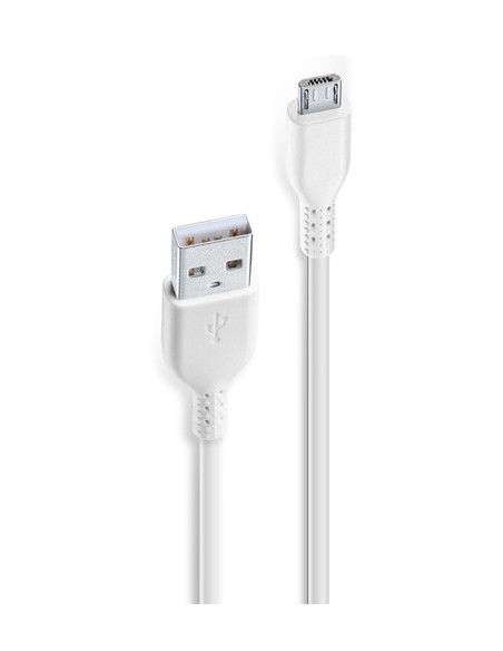 Cellularline USB Cable Color - Micro USB Cavo dati colorato e in materiale antigroviglio