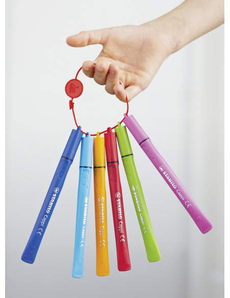 STABILO Cappi marcatore Medio Multicolore 24 pz