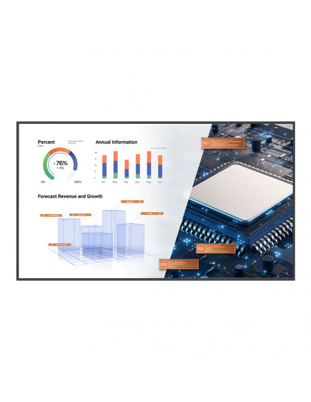 BenQ ST8602S Pannello piatto per segnaletica digitale 2,18 m (86") LED 400 cd/m² 4K Ultra HD Nero Processore integrato Android 