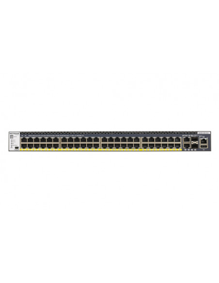 NETGEAR M4300-52G-PoE+ 1000W PSU Gestito L2/L3/L4 Gigabit Ethernet (10/100/1000) Supporto Power over Ethernet (PoE) 1U Nero
