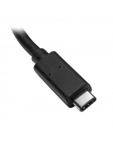 StarTech.com Hub USB 3.0 (5Gbps) a 3 porte con USB-C e Ethernet Gigabit - Include Adattatore di Alimentazione
