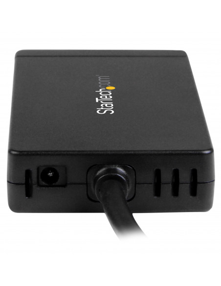 StarTech.com Hub USB 3.0 (5Gbps) a 3 porte con USB-C e Ethernet Gigabit - Include Adattatore di Alimentazione