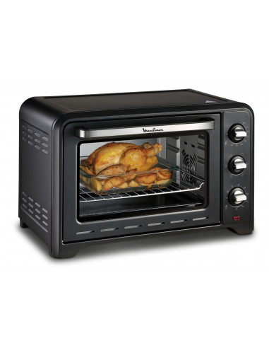 Moulinex OX4648 Optimo Forno Elettrico con Capacità di 33 L, Potenza 1600 W 28x31x36cm
