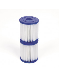 Bestway Fast Set Piscina Autoportante Rotonda mis. 366xh76 cm - colore azzurro - con pompa a filtro 2