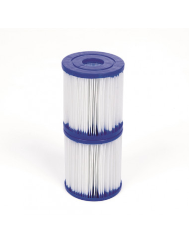 Bestway Fast Set Piscina Autoportante Rotonda mis. 366xh76 cm - colore azzurro - con pompa a filtro