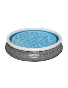 Bestway Fast Set Piscina cm. 457x84, capacita' 9.677 lt., pompa 2