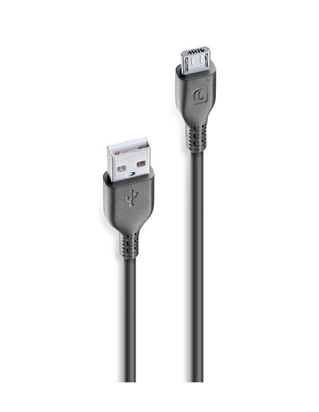 Cellularline Power Cable 200cm - MICRO USB Cavo MICRO USB per ricarica e trasferimento dati