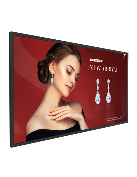 BenQ ST4302S Pannello piatto per segnaletica digitale 109,2 cm (43") LCD 400 cd/m² 4K Ultra HD Nero Processore integrato Androi