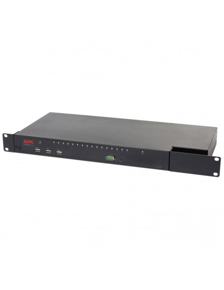 APC KVM1116R switch per keyboard-video-mouse (kvm) Montaggio rack Nero