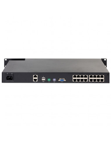 APC KVM1116R switch per keyboard-video-mouse (kvm) Montaggio rack Nero