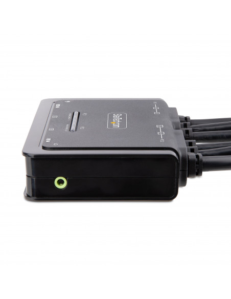 StarTech.com C2-DD46-UA2-CBL-KVM switch per keyboard-video-mouse (kvm) Nero