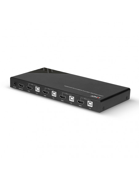 Lindy 32810 switch per keyboard-video-mouse (kvm) Nero