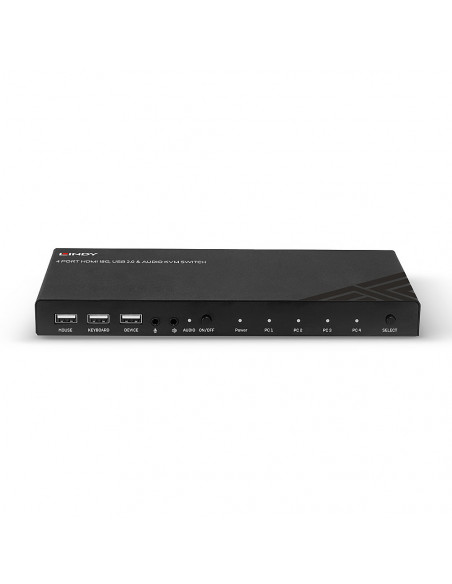 Lindy 32810 switch per keyboard-video-mouse (kvm) Nero